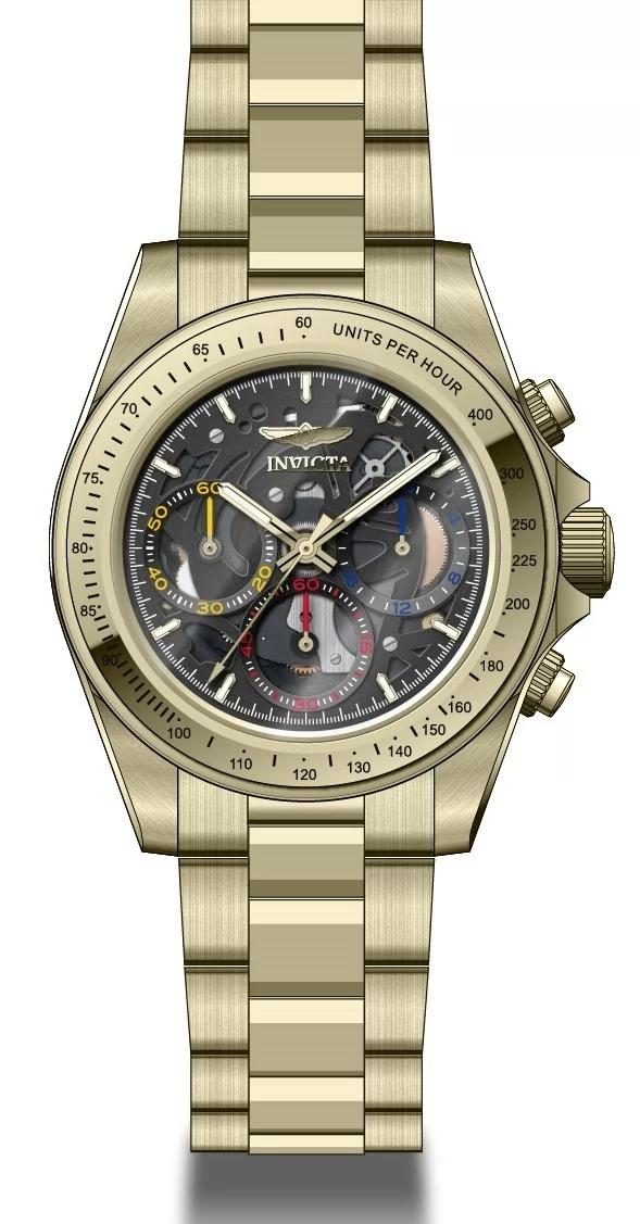 Invicta 50272 50272 Watch - Black Dial Stainless Steel Band