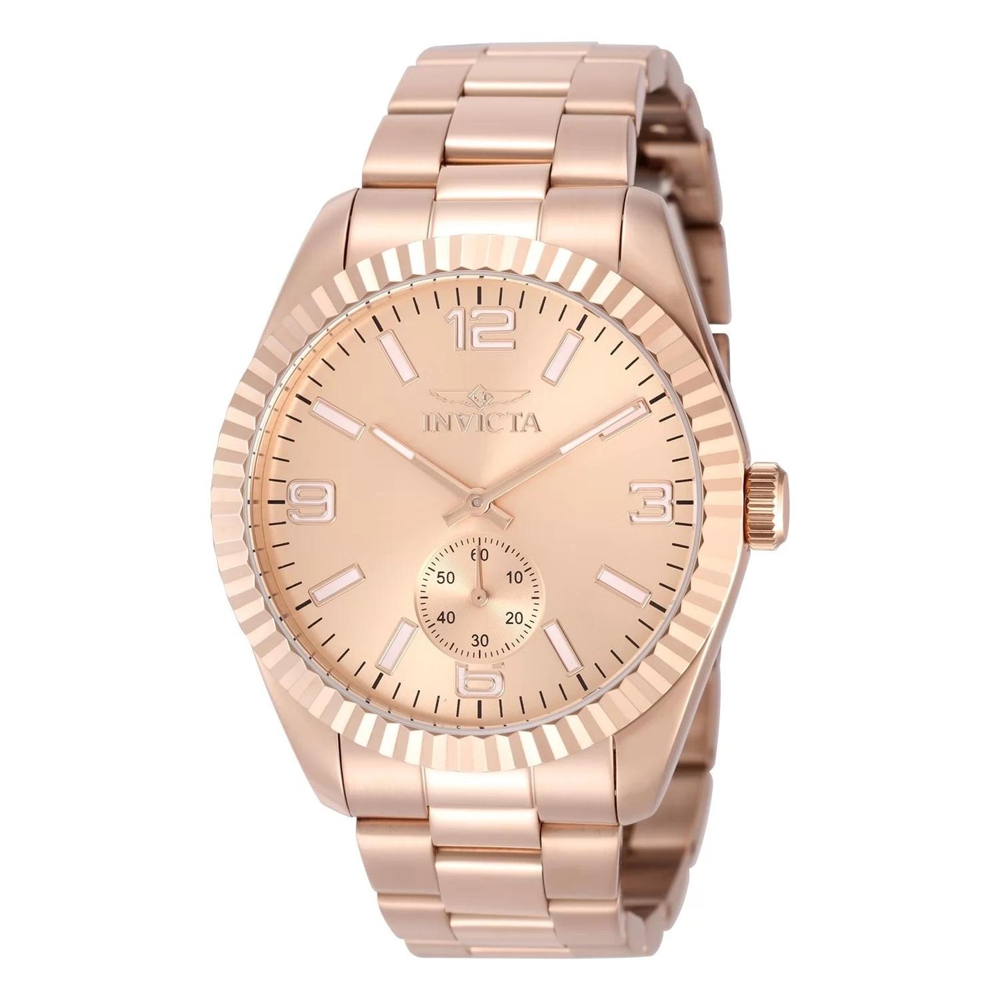 Invicta 49393 49393 Watch - Rose Gold Dial Stainless Steel Band