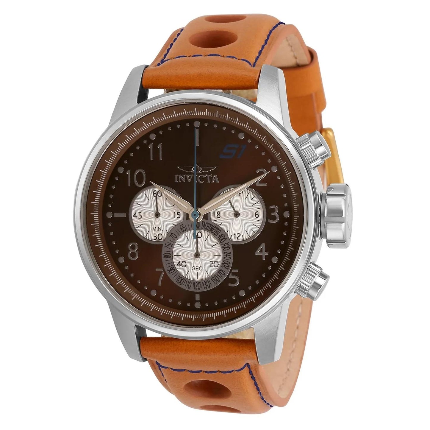 Invicta 30916 30916 Watch - Brown Dial Leather Band
