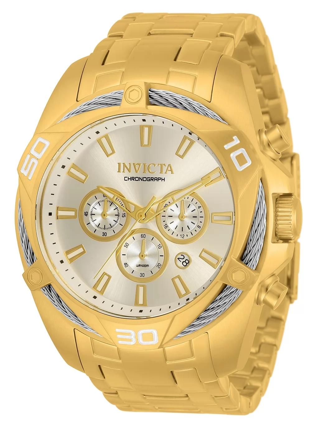Invicta 34121 34121 Watch - Silver Dial Stainless Steel Band