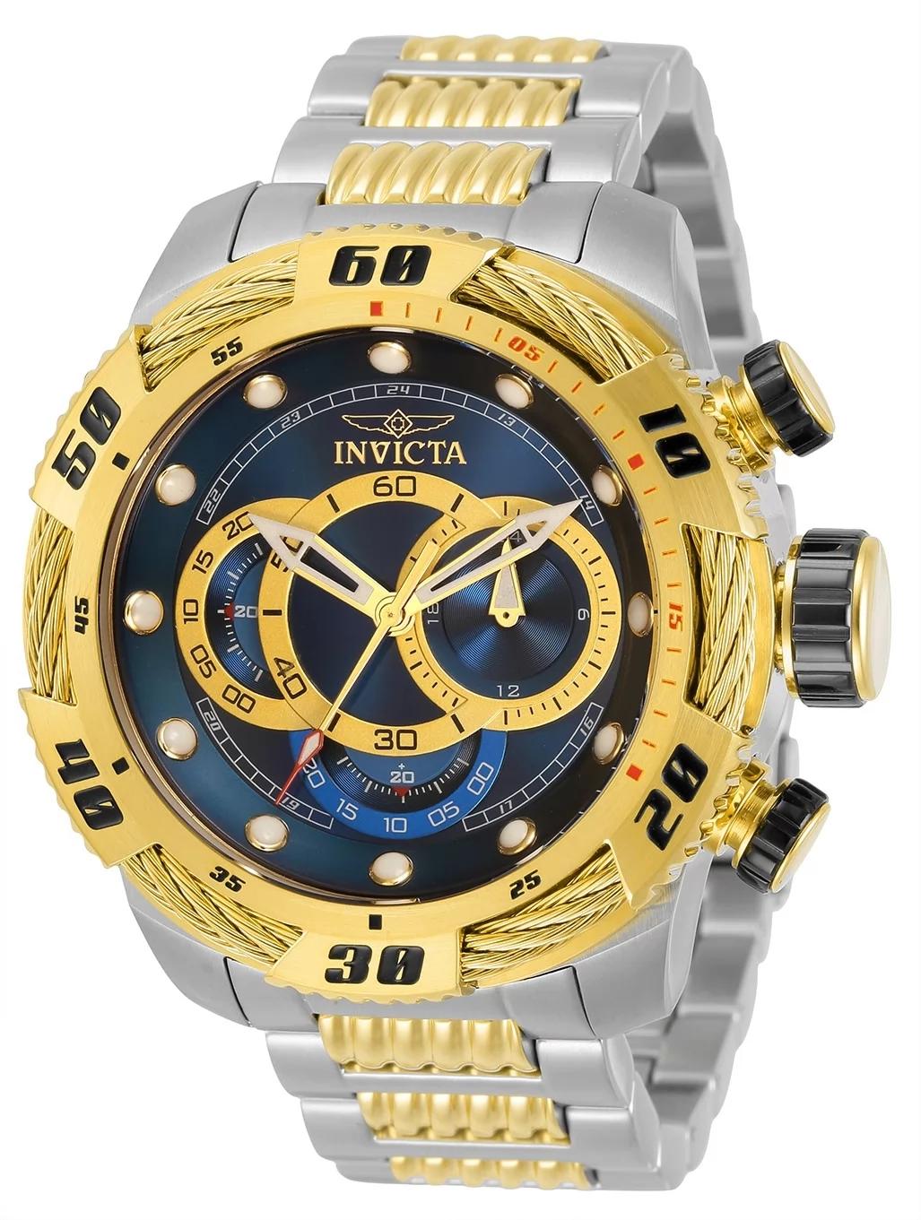 Invicta 34160 34160 Watch - Blue Dial Stainless Steel Band