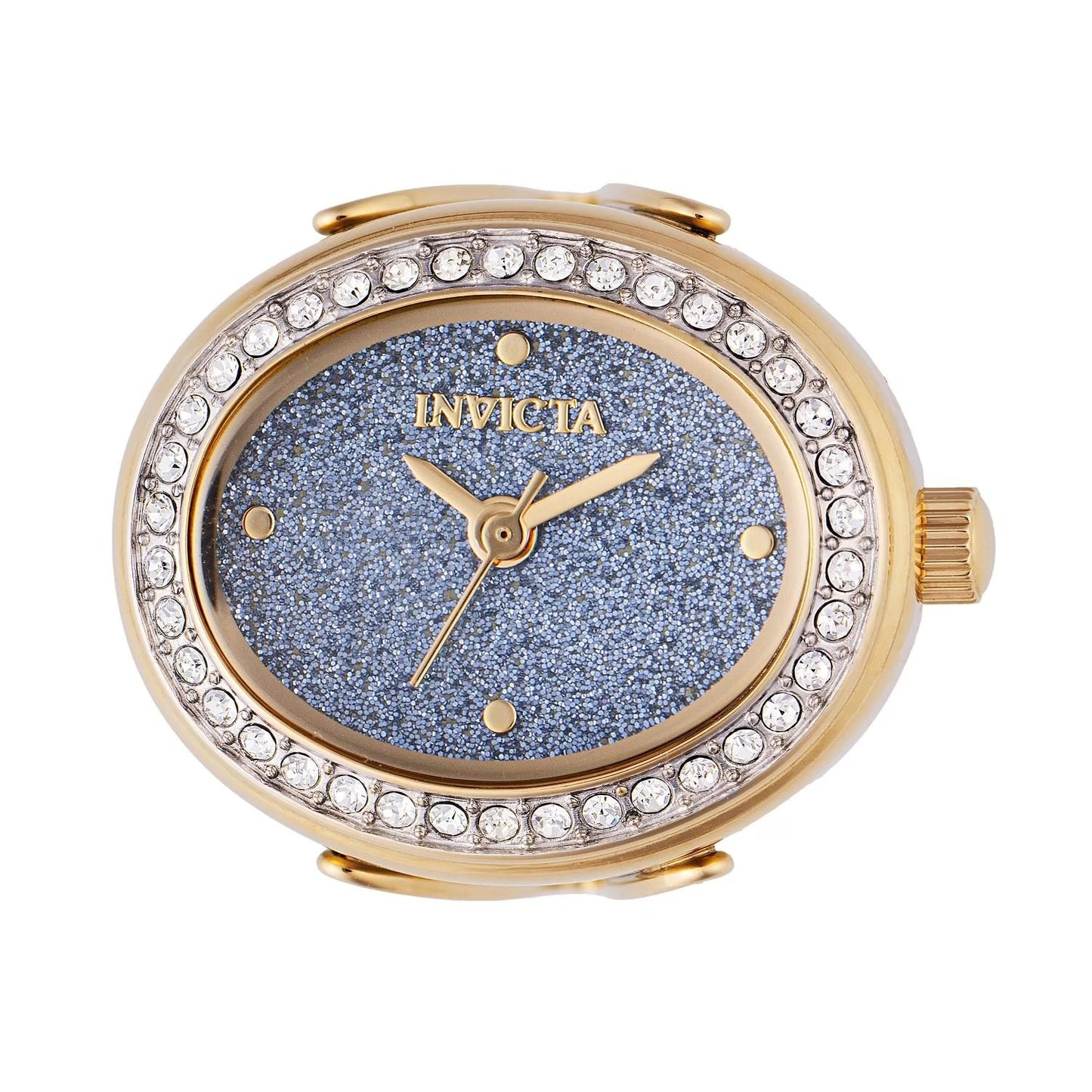 Invicta 49603 watch with blue dial and stainless steel band