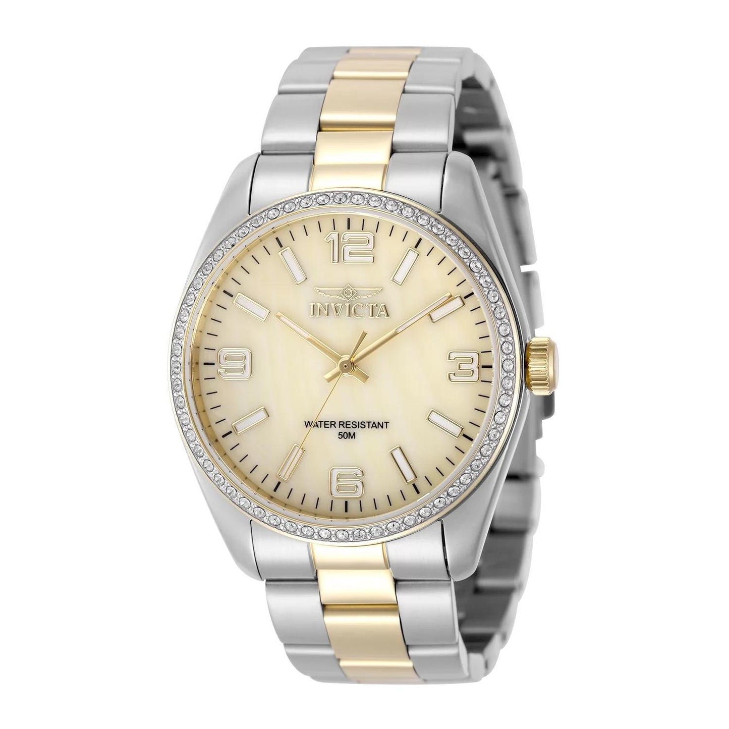 Invicta 50135 50135 Watch - Gold Dial Stainless Steel Band