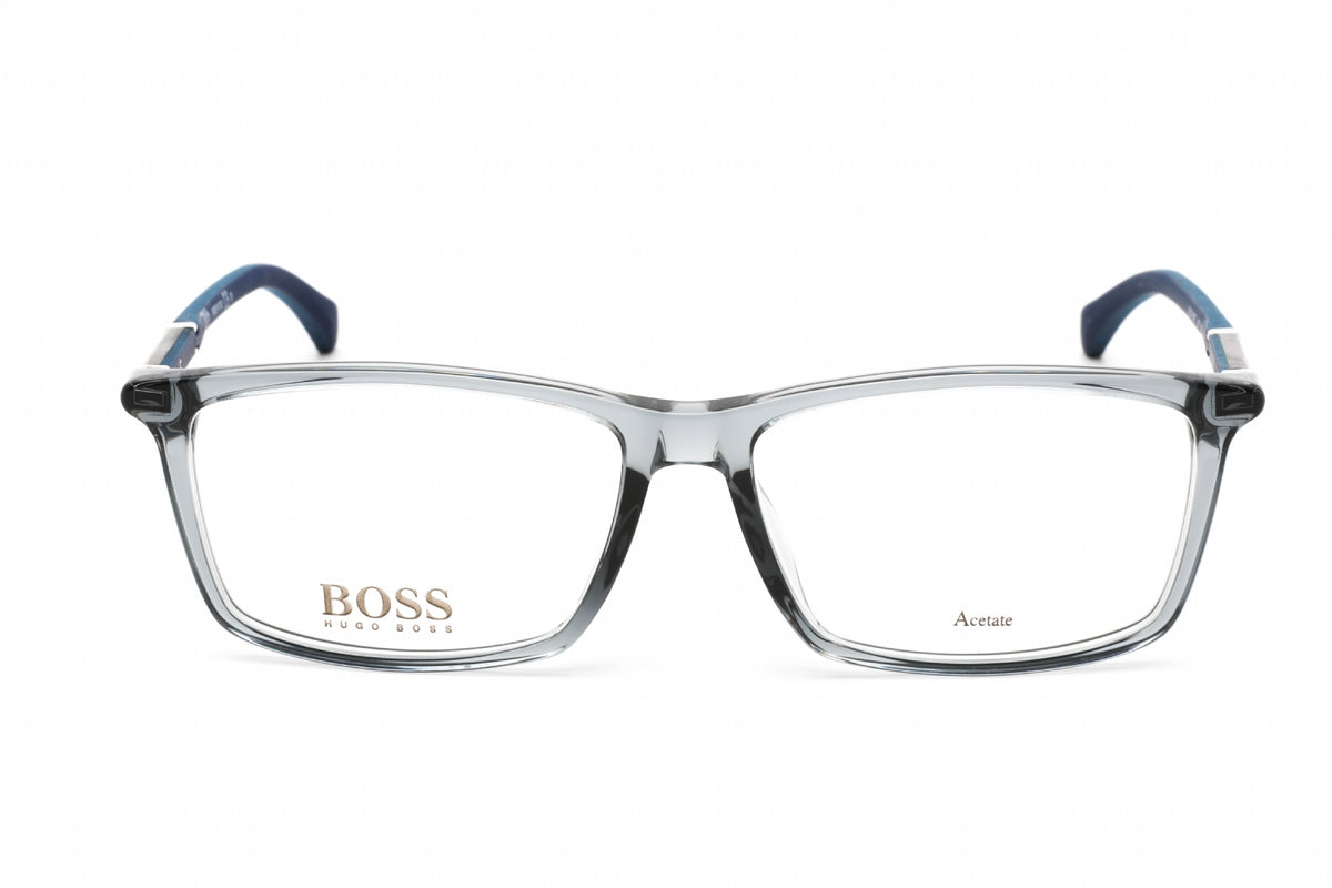 Hugo Boss Boss 1105/F-0PJP 00 Blue Rectangle Eyeglasses 55mm