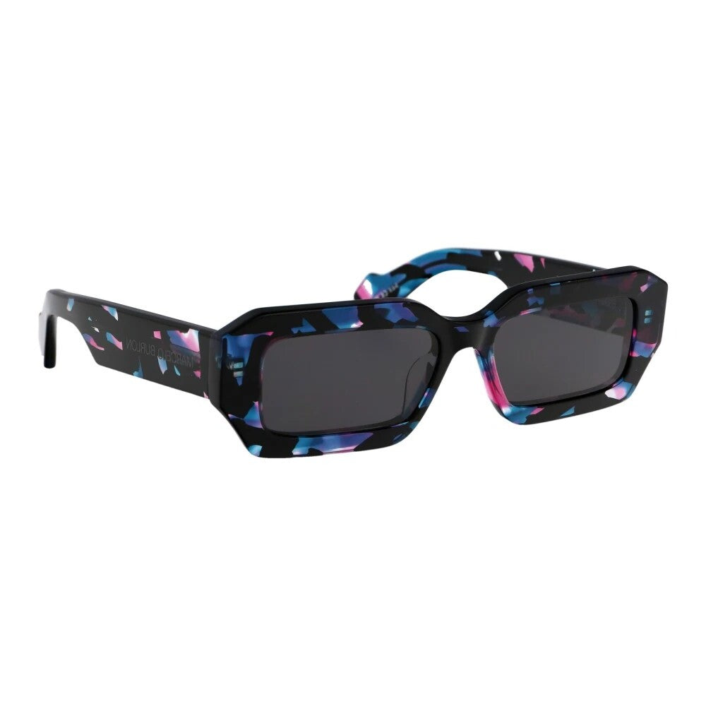 Marcelo Burlon Agave sunglasses in agave dusty blue frame with dark grey lenses
