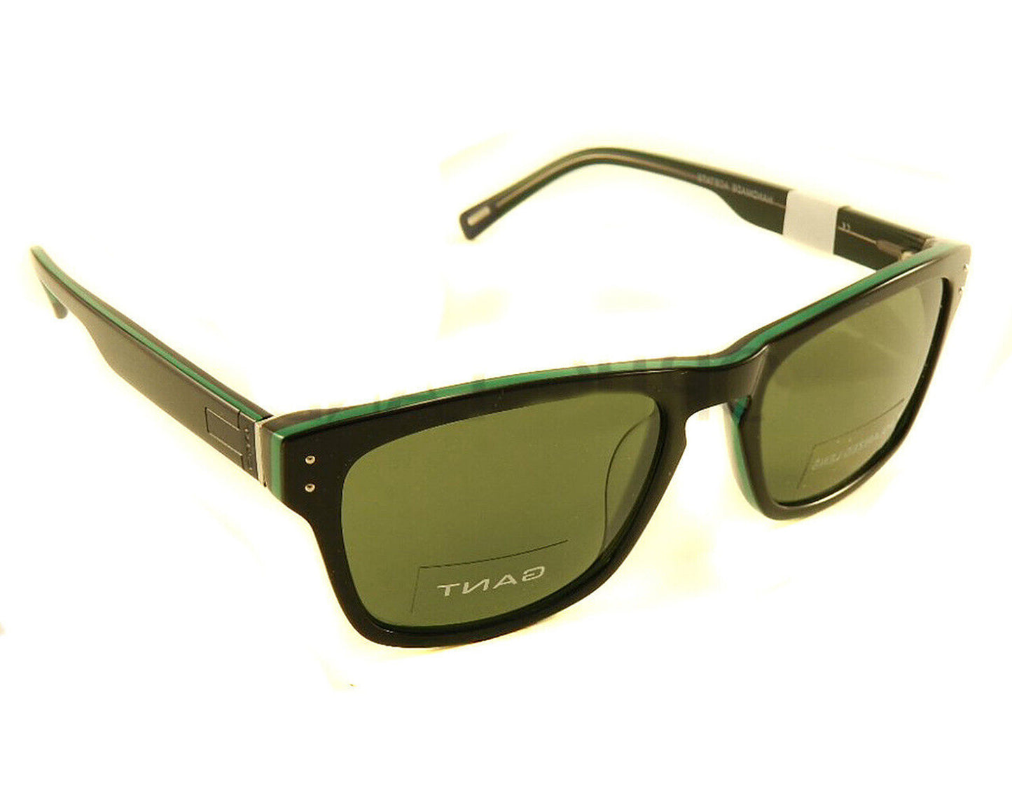 GANT GTS7008BKGRN-2P (NO CASE) 60mm New Sunglasses