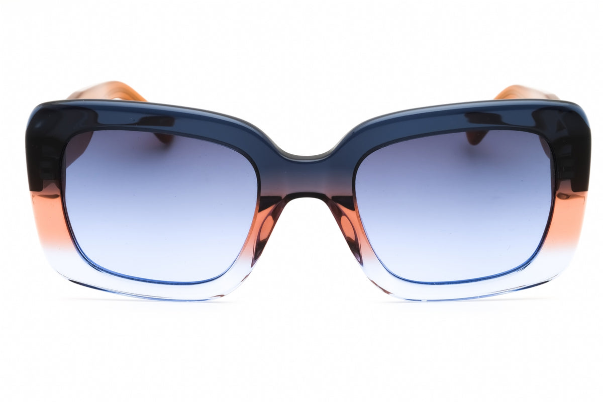 Kate Spade BELLAMY/S-0YRQ GB BLUE BEIGE Rectangular Sunglasses 52mm Sunglasses