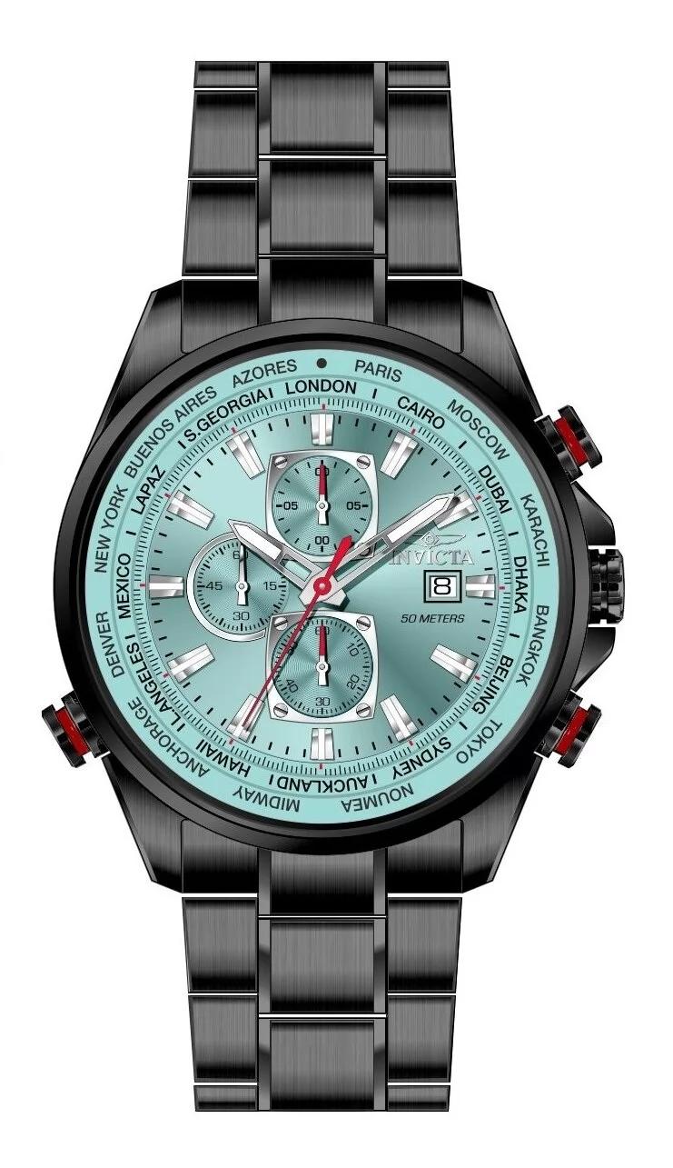 Invicta 50498 50498 Watch - Tiffany Blue Dial Stainless Steel Band