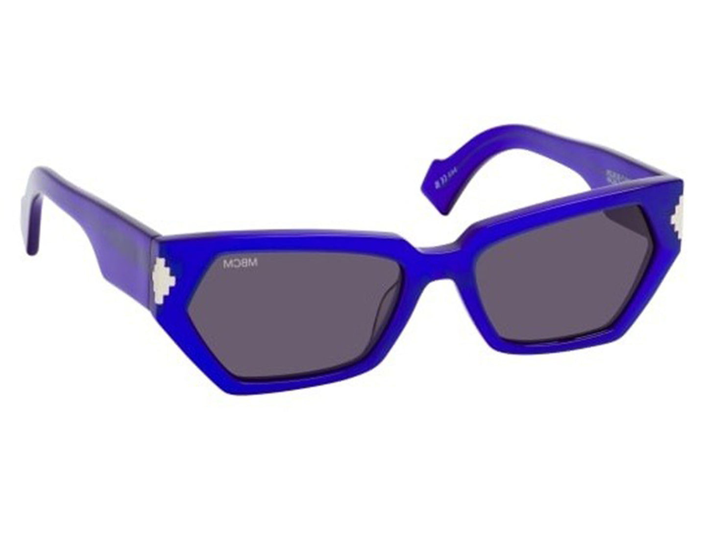 Marcelo Burlon Arica sunglasses in arica blue frame with dark grey lenses