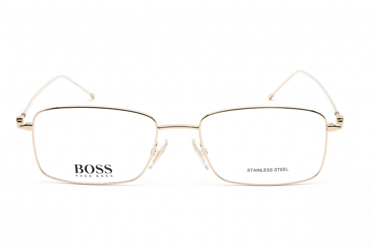 Hugo Boss BOSS 1312-0J5G Gold Rectangle Eyeglasses 55mm