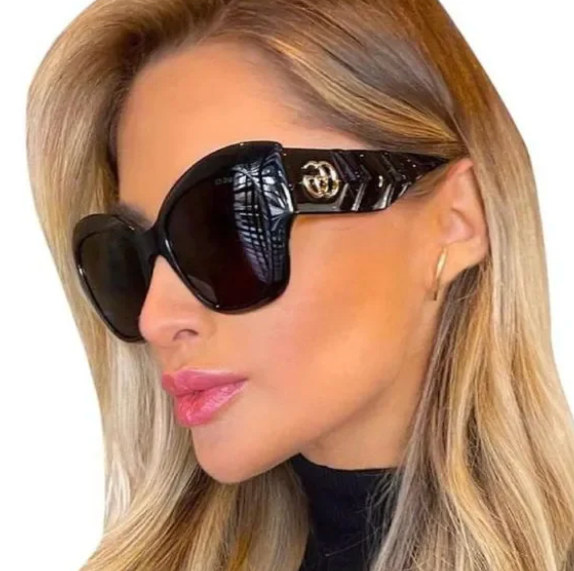 Gucci GG0808S-001 53 New Sunglasses