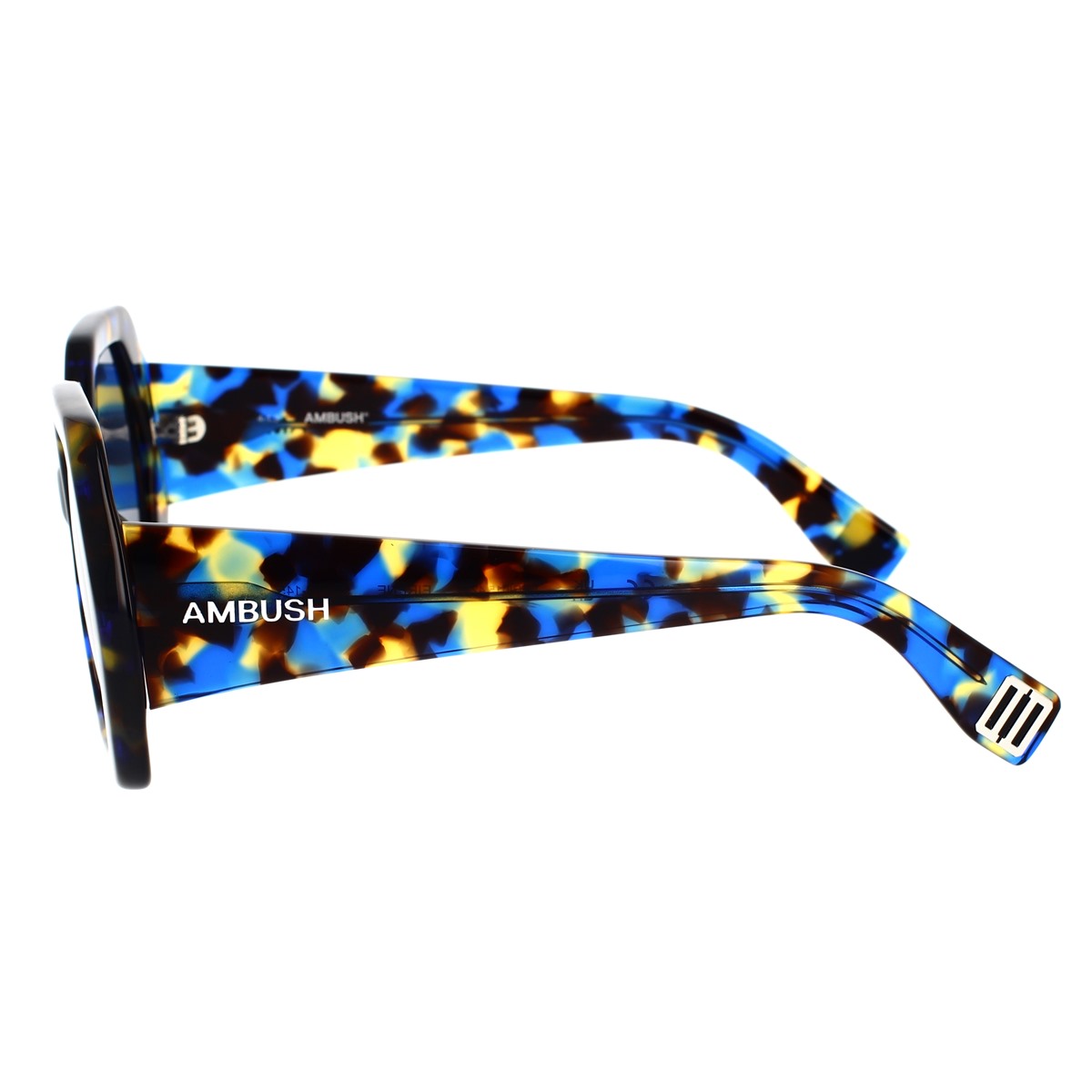 Ambush Eirene sunglasses in eirene blue havana blue frame with blue lenses