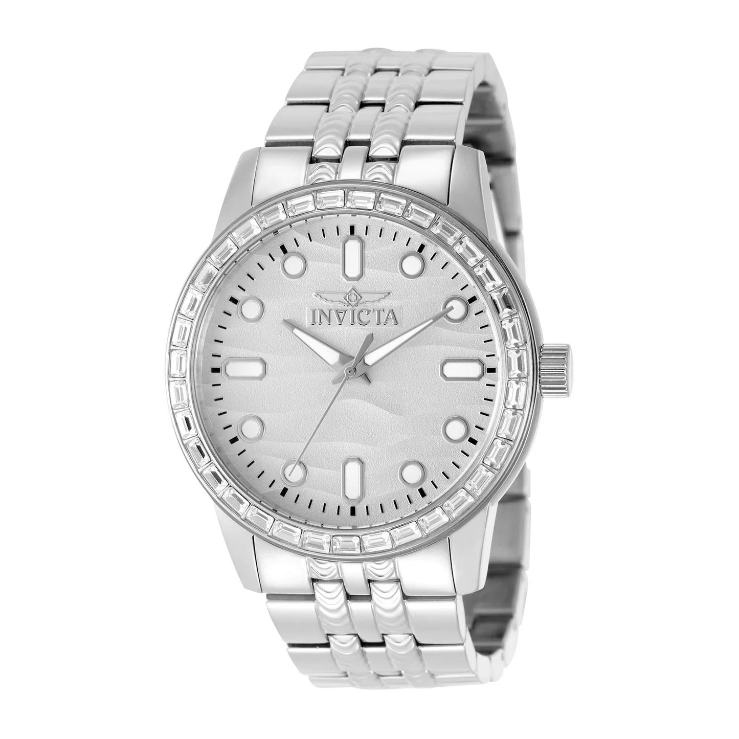 Invicta 50194 50194 Watch - Silver Dial Stainless Steel Band