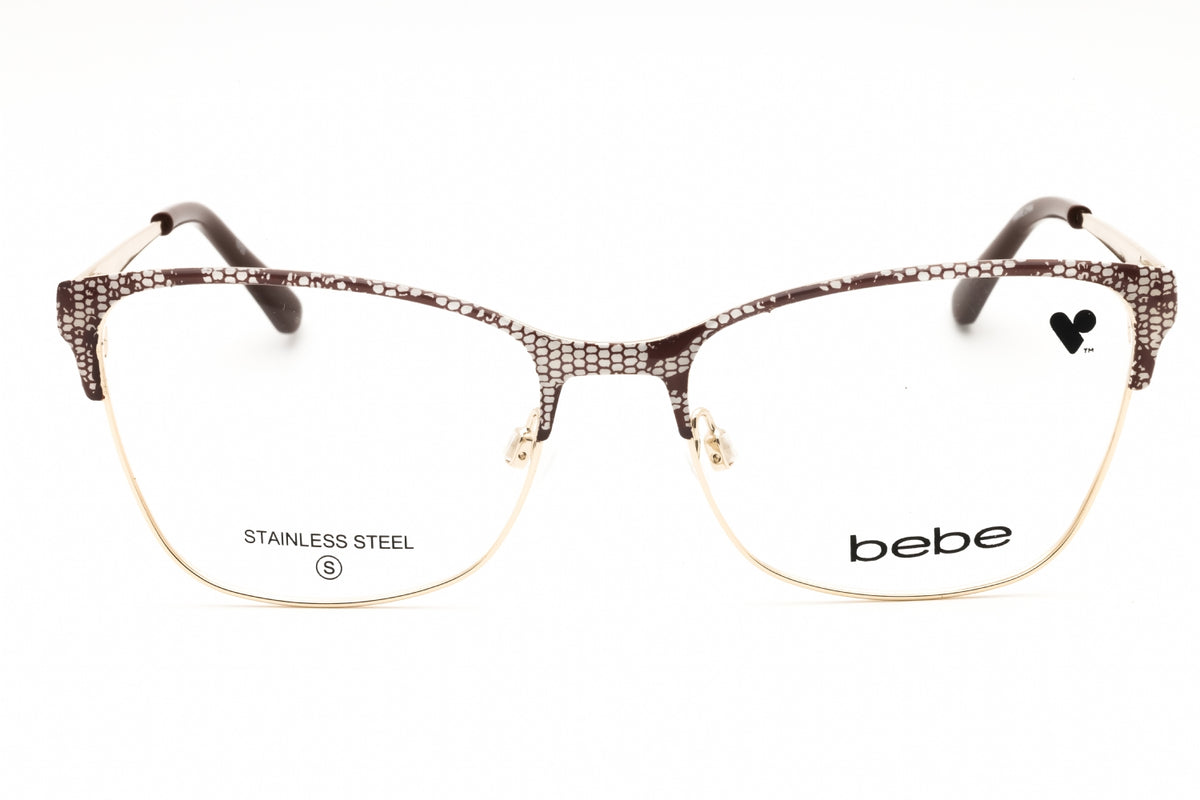 Bebe BB5221-200 TOPAZ LACE Cat eye Eyeglasses 52mm Eyeglasses