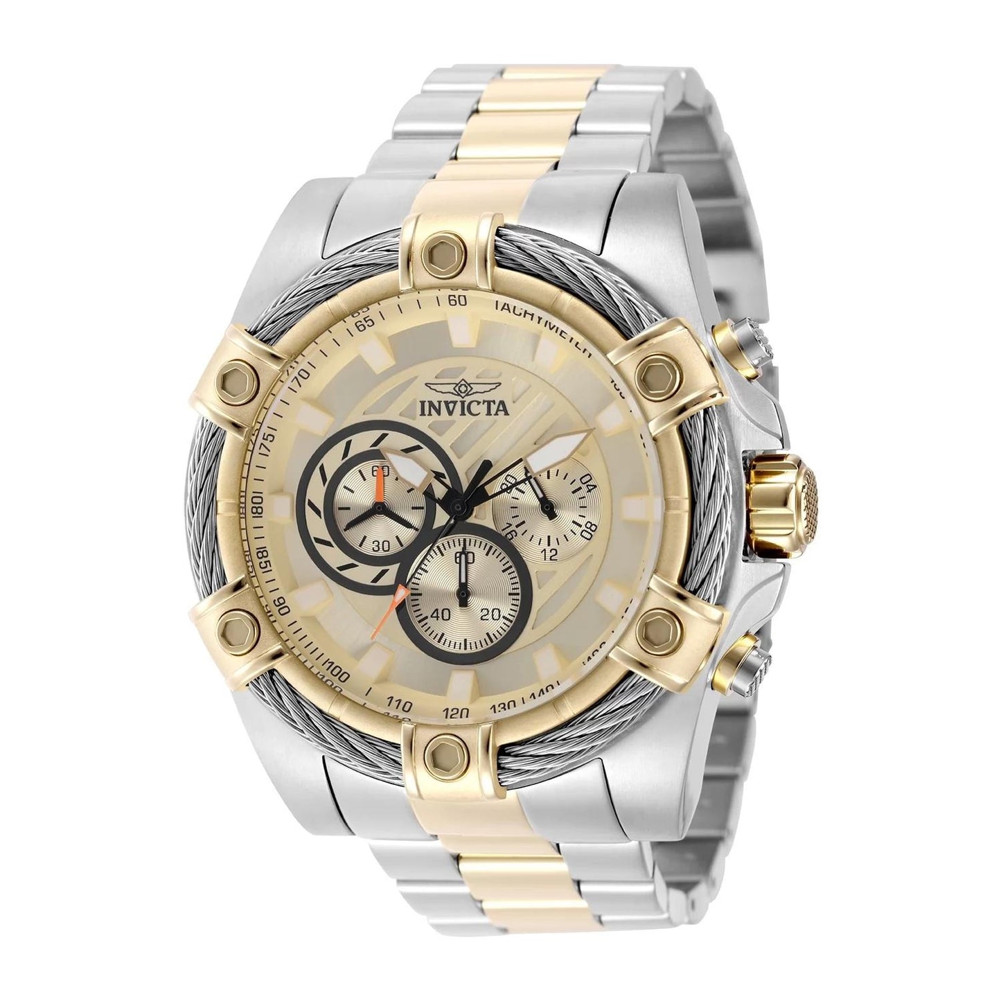 Invicta 49747 49747 Watch - Gold Dial Stainless Steel Band