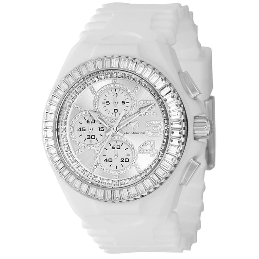 TechnoMarine TM-121181 TM-121181 Watch - Silver Dial Silicon Band