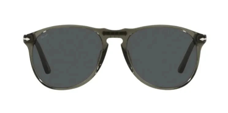 Persol 0PO9649S 1103B1 55 Black Aviator  55mm Sunglasses