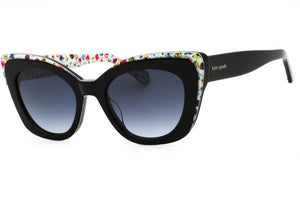 Kate Spade MARIGOLD/S-0807 9O Black Cat Eye Sunglasses 51mm
