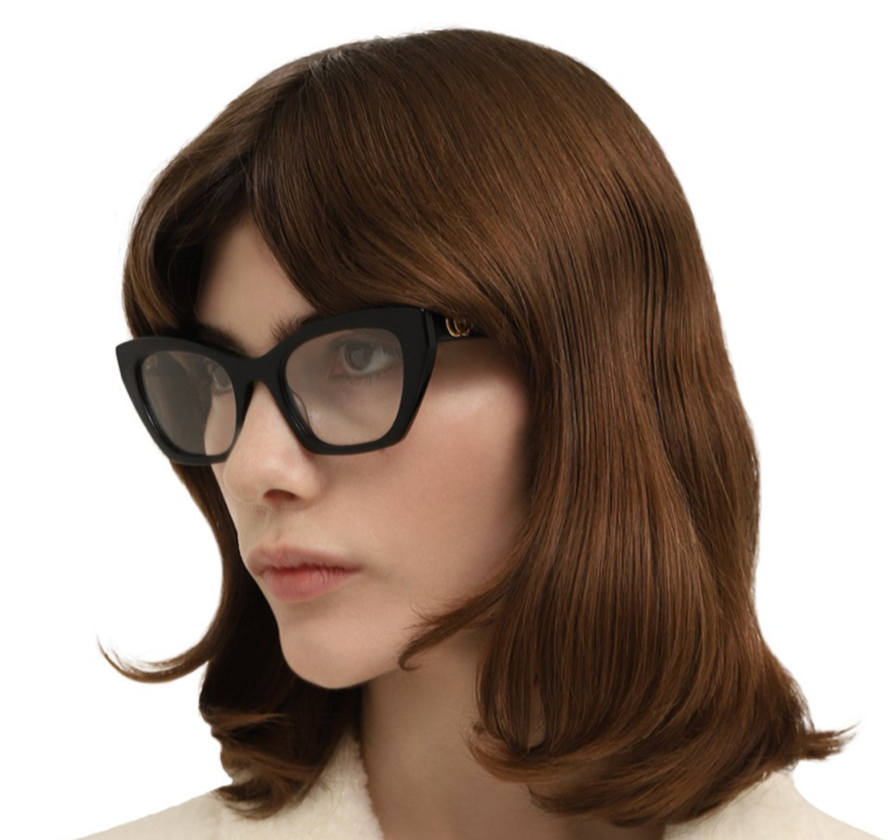 Gucci GG1334O-001 52mm New Eyeglasses