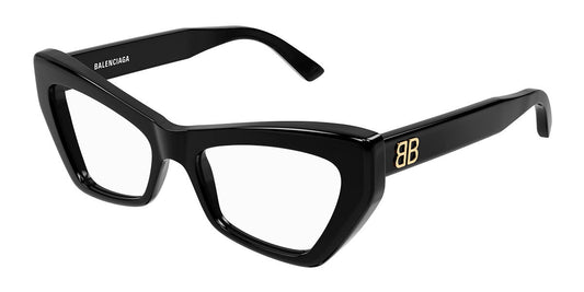 Balenciaga BB0296o-001 53mm New Eyeglasses