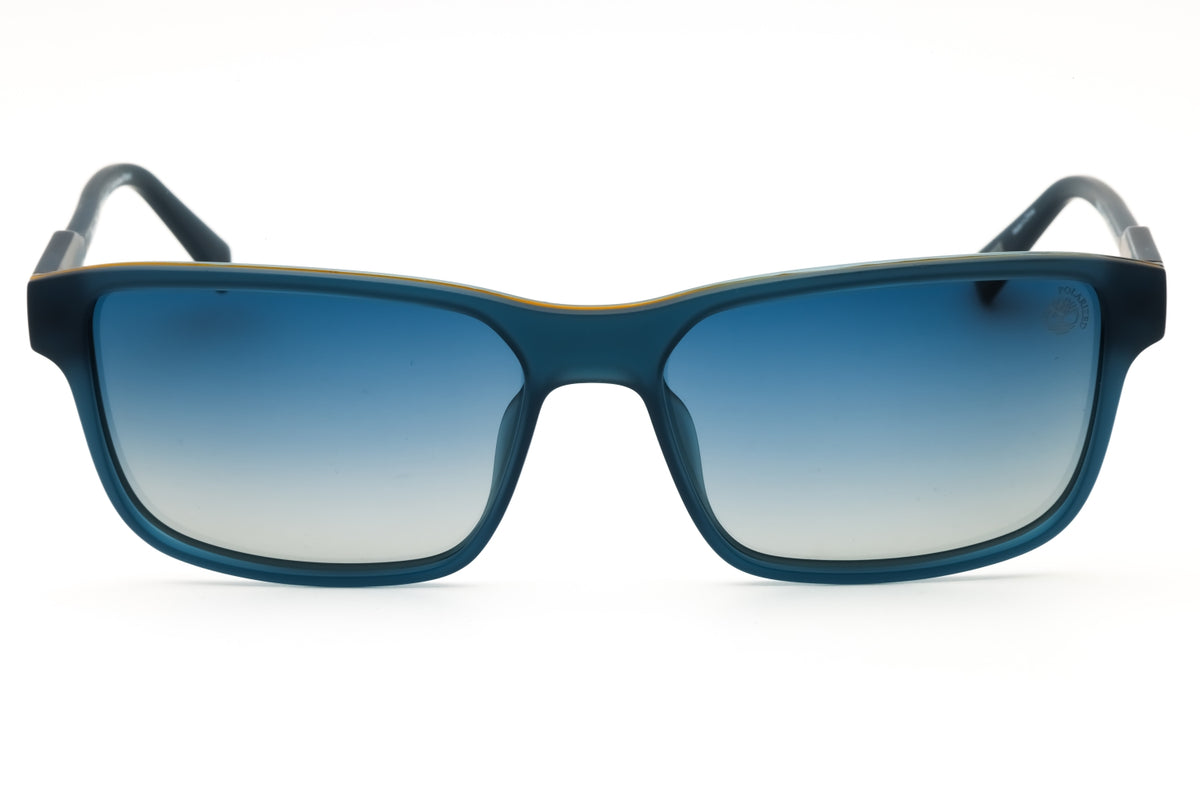 Timberland TB00051-91D matte blue Rectangular Sunglasses 57mm Sunglasses
