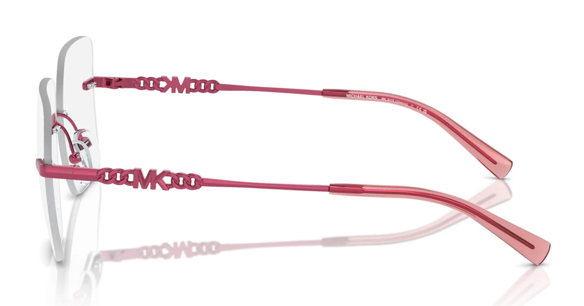 Michael Kors 0MK3078-1901-54 Pink Square EYEGLASSES 54mm Eyeglasses