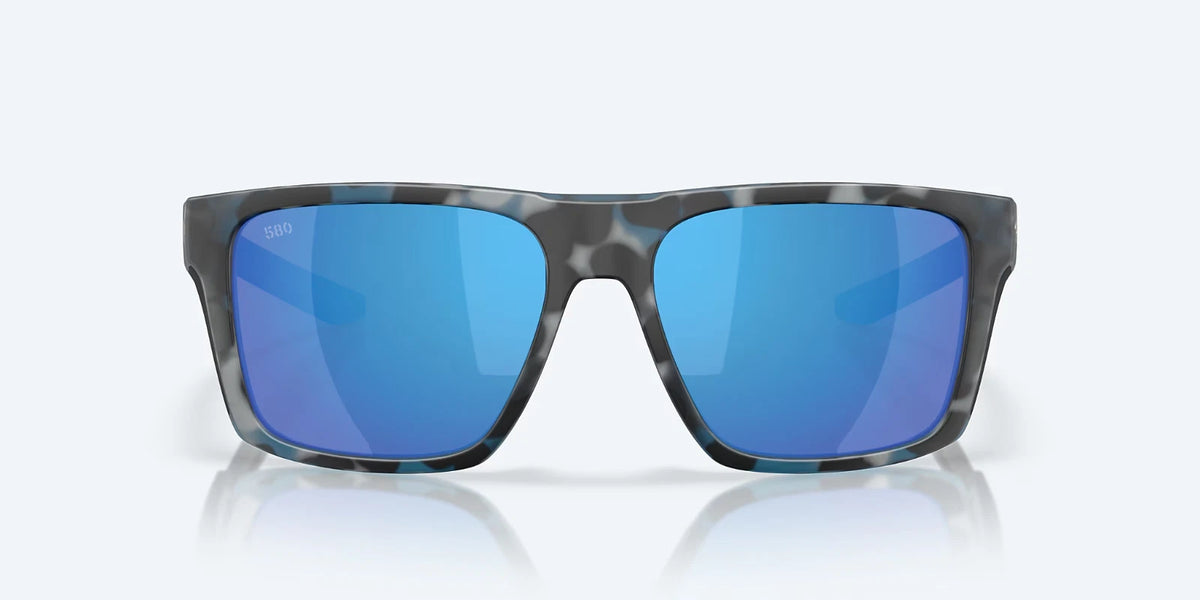 Costa del Mar 06S9104 910418 57 Blue Rectangle Sunglasses 0mm Sunglasses