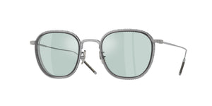 Oliver Peoples 0OV1321T-5254-48 Silver Square Eyeglasses 48mm