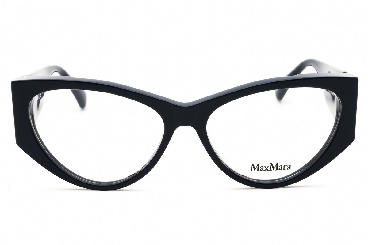 Max Mara MM5174-090 shiny blue Cat eye Eyeglasses 55mm Eyeglasses