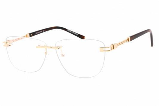 Charriol PC75094-C01 eyeglasses in shiny gold frame with clear lenses