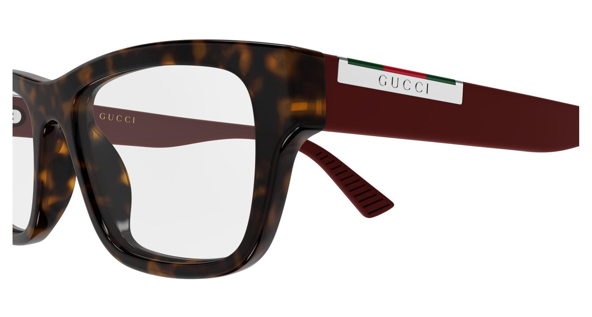 Gucci GG2091o-007 Pink Rectangle Eyeglasses 55mm