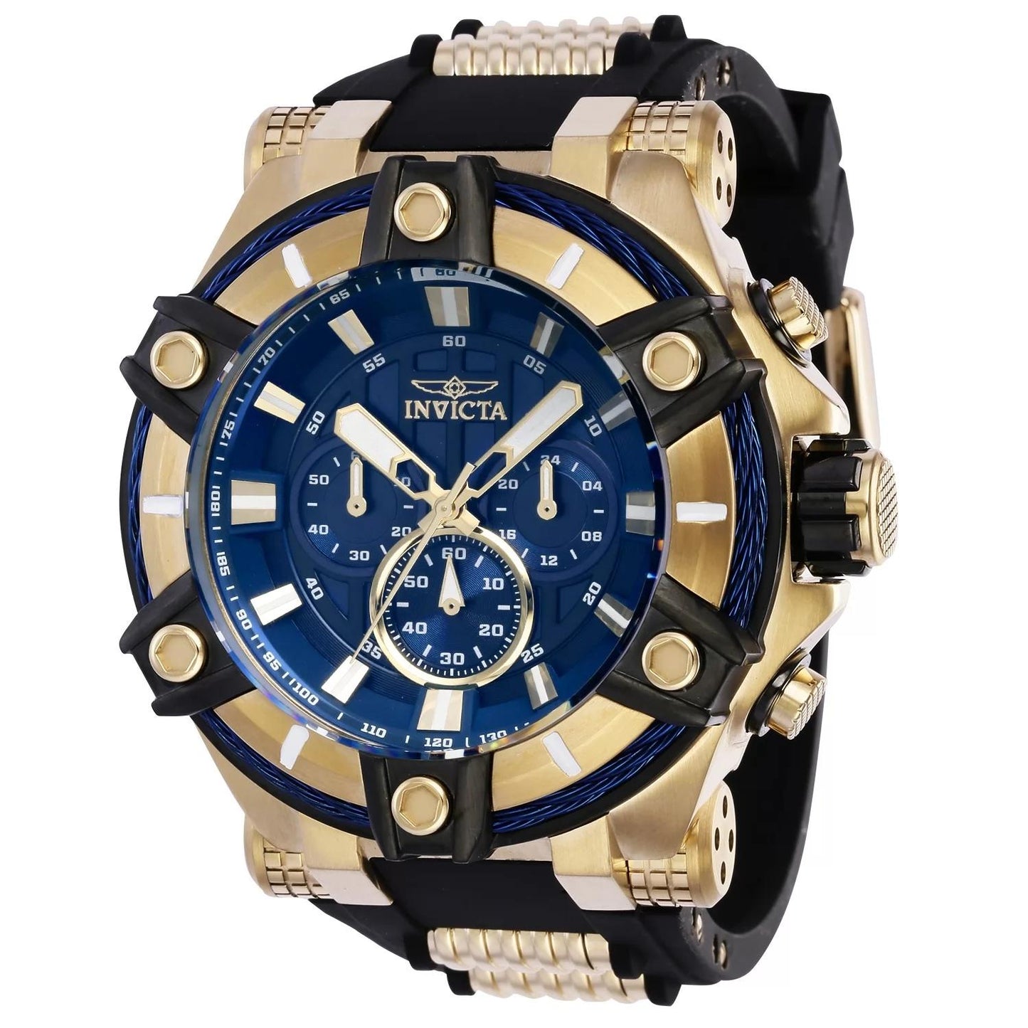 Invicta 39187 39187 Watch - Blue Dial Silicon Band