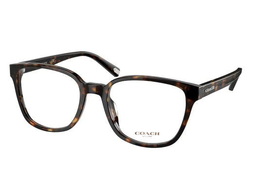 Coach 0HC6179U-5120-53 Tortoise Square EYEGLASSES 53mm Eyeglasses
