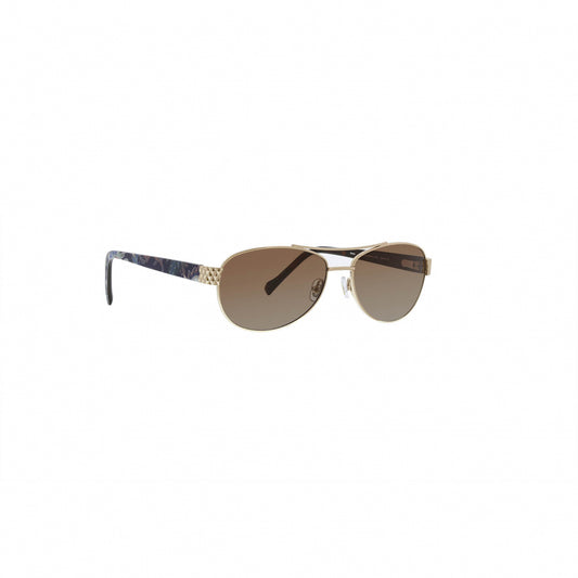 Vera Bradley Emery Java Navy Camo 5615 56mm New Sunglasses