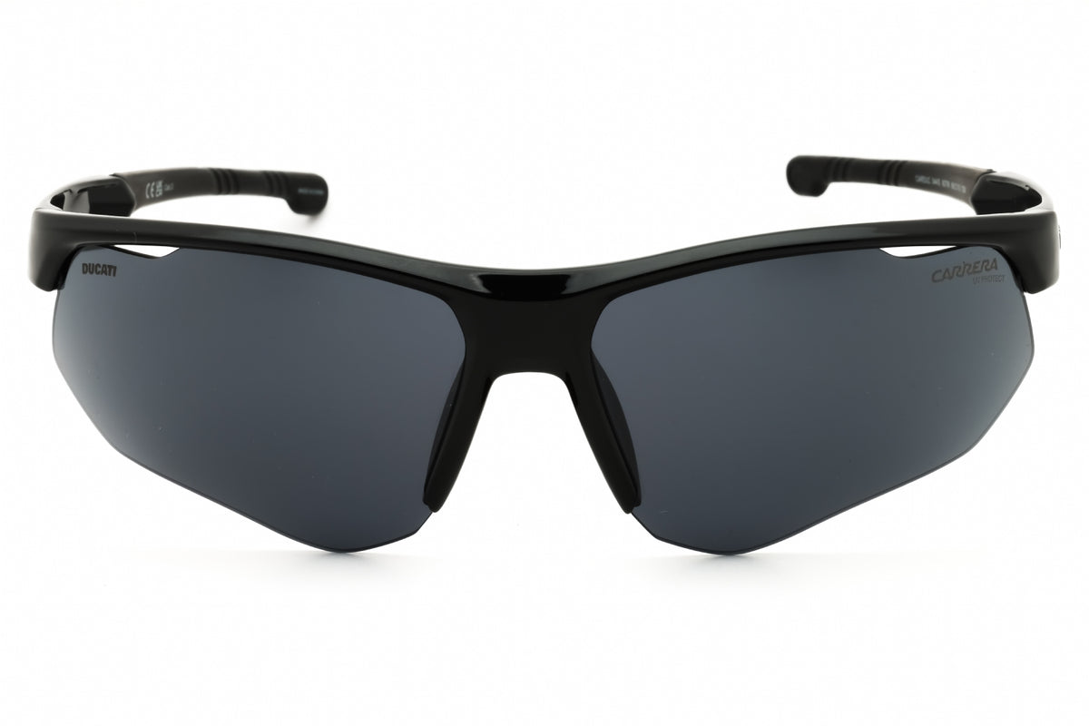 Carrera CARDUC 044/S-0807 IR sunglasses in black frame with grey lenses