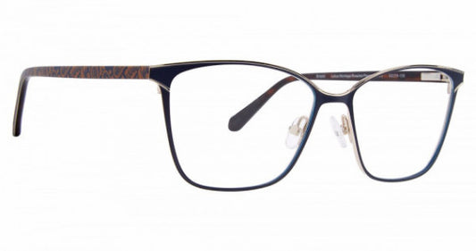 Vera Bradley BRISTOL LOTUS MONTAGE ROASTED PECAN 53mm New Eyeglasses