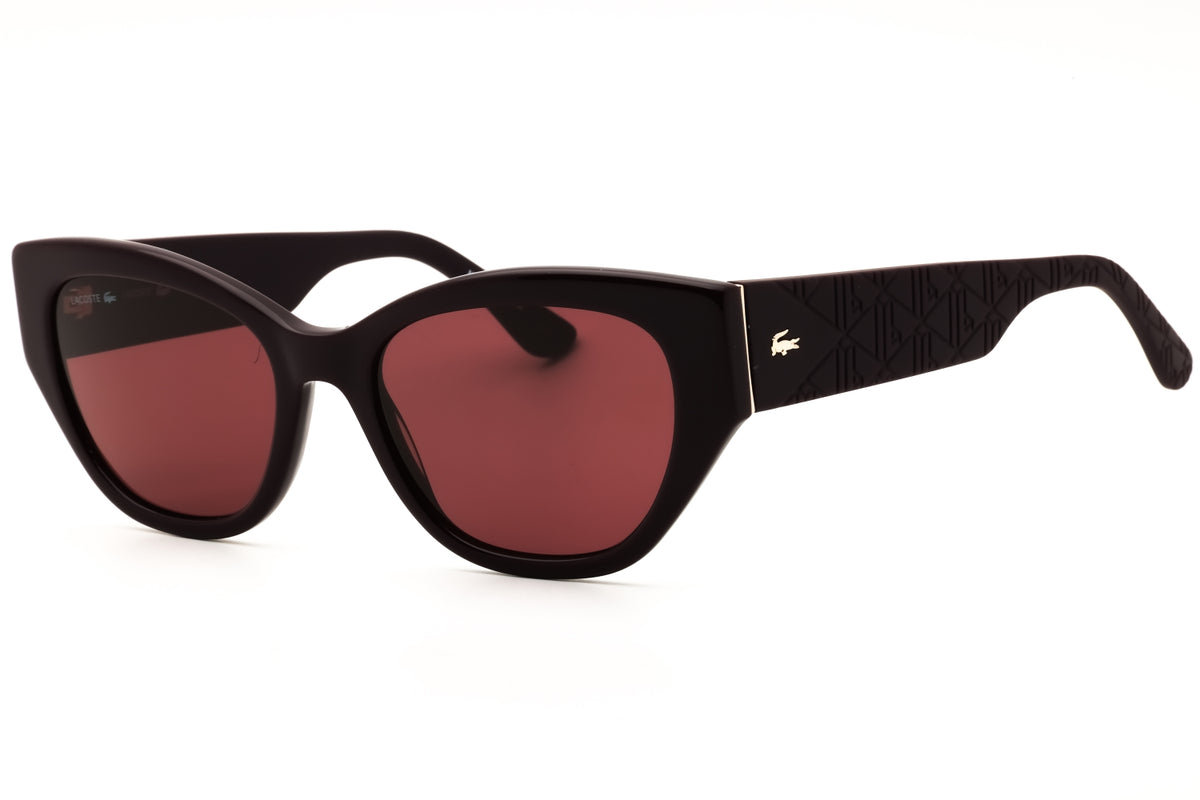 Lacoste L6047S N-601 BURGUNDY Cat eye Sunglasses 54mm Sunglasses