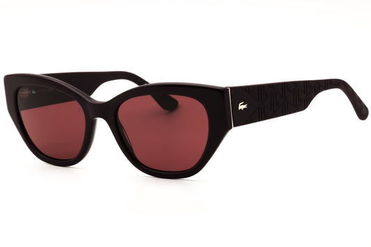 Lacoste L6047S N-601 BURGUNDY Cat eye Sunglasses 54mm Sunglasses