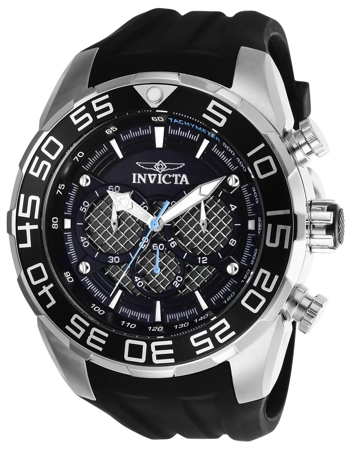 Invicta 26314 26314 Watch - Black Dial Silicon Band