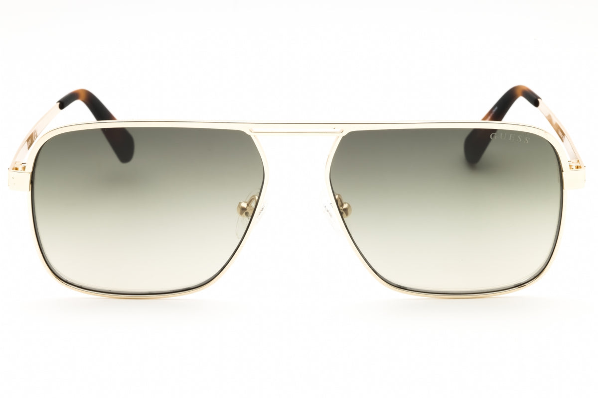 Guess GU6939-32P gold Rectangular Sunglasses 58mm Sunglasses