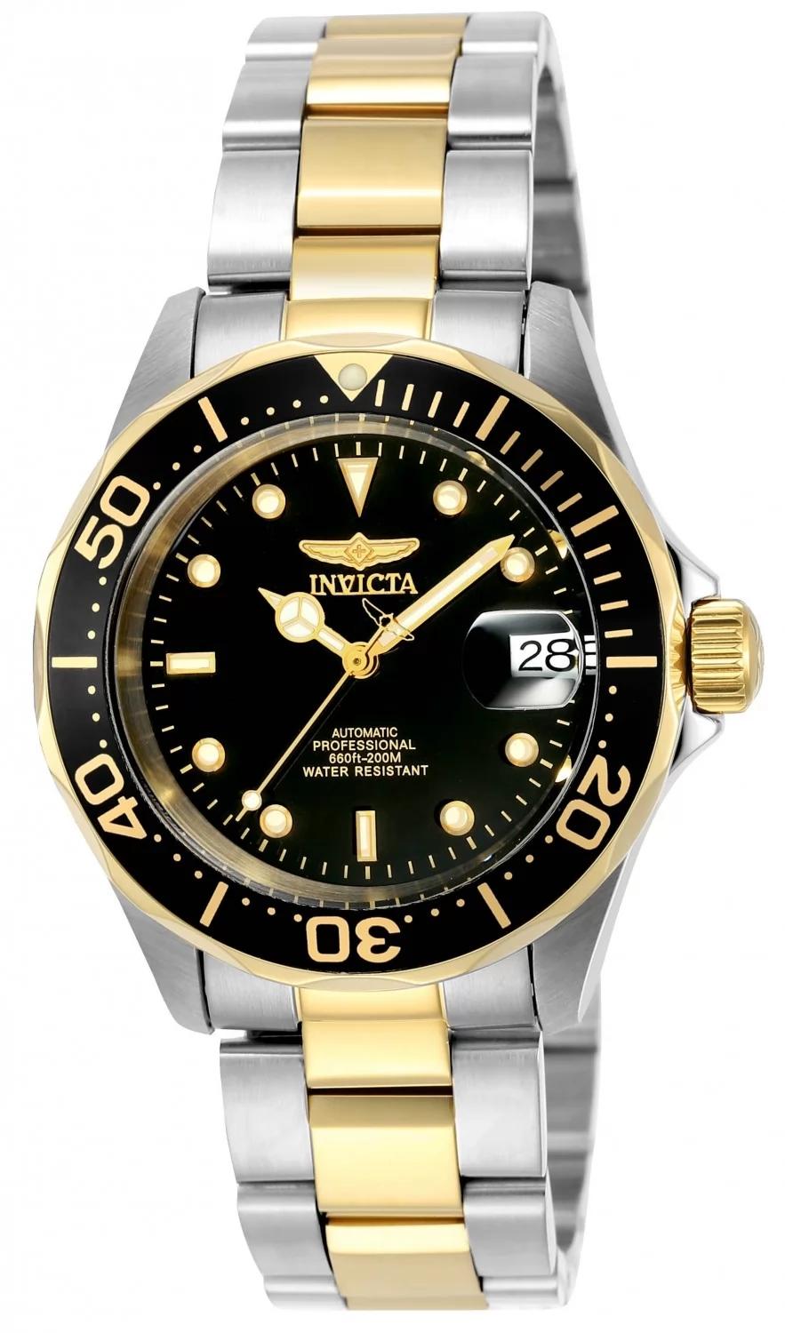 Invicta 8927 8927 Watch - Black Dial Stainless Steel Band