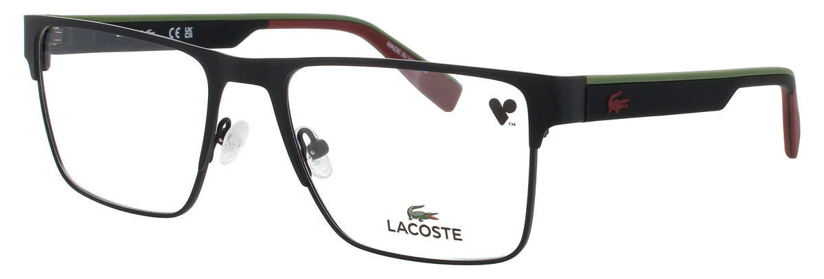 Lacoste L2318-002-55 MATTE BLACK  Men's Eyeglasses 55mm Eyeglasses