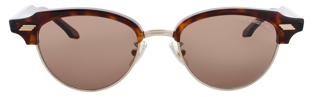 Cutler And Gross CGSN-1335-51-04 DARK TURTLE  Unisex Sunglasses 51mm Sunglasses