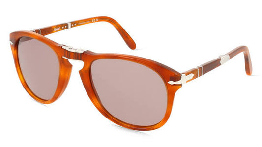 Persol 0PO0714SM 96/S3 54 Brown Aviator  54mm
