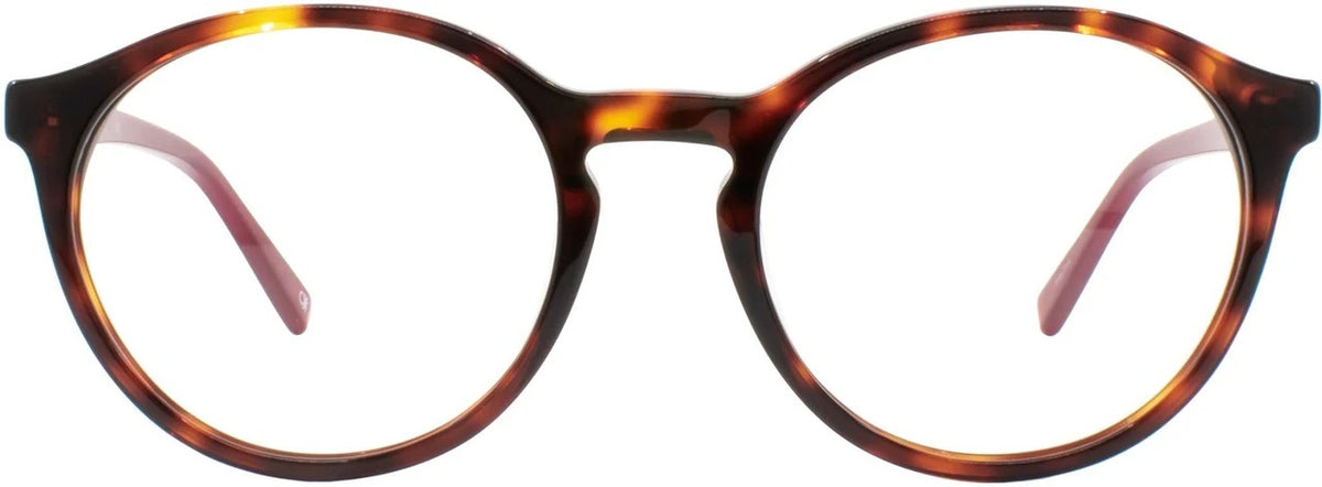 Benetton BEO1069-103 eyeglasses in tortoise frame with clear lenses