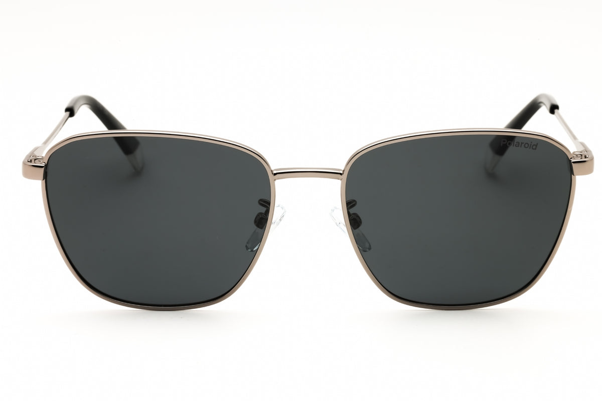 Polaroid Core PLD 4159/G/S/X-06LB M9 RUTHENIUM Rectangular Sunglasses 56mm Sunglasses