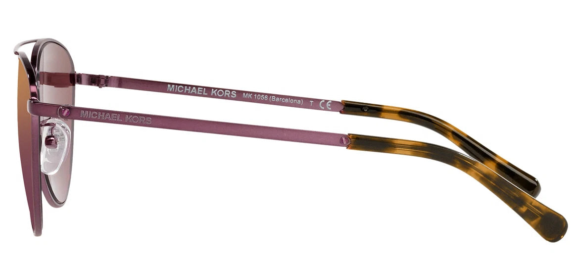 Michael Kors 0MK1056-1003D0-58 Red Pilot SUNGLASSES 58mm Sunglasses