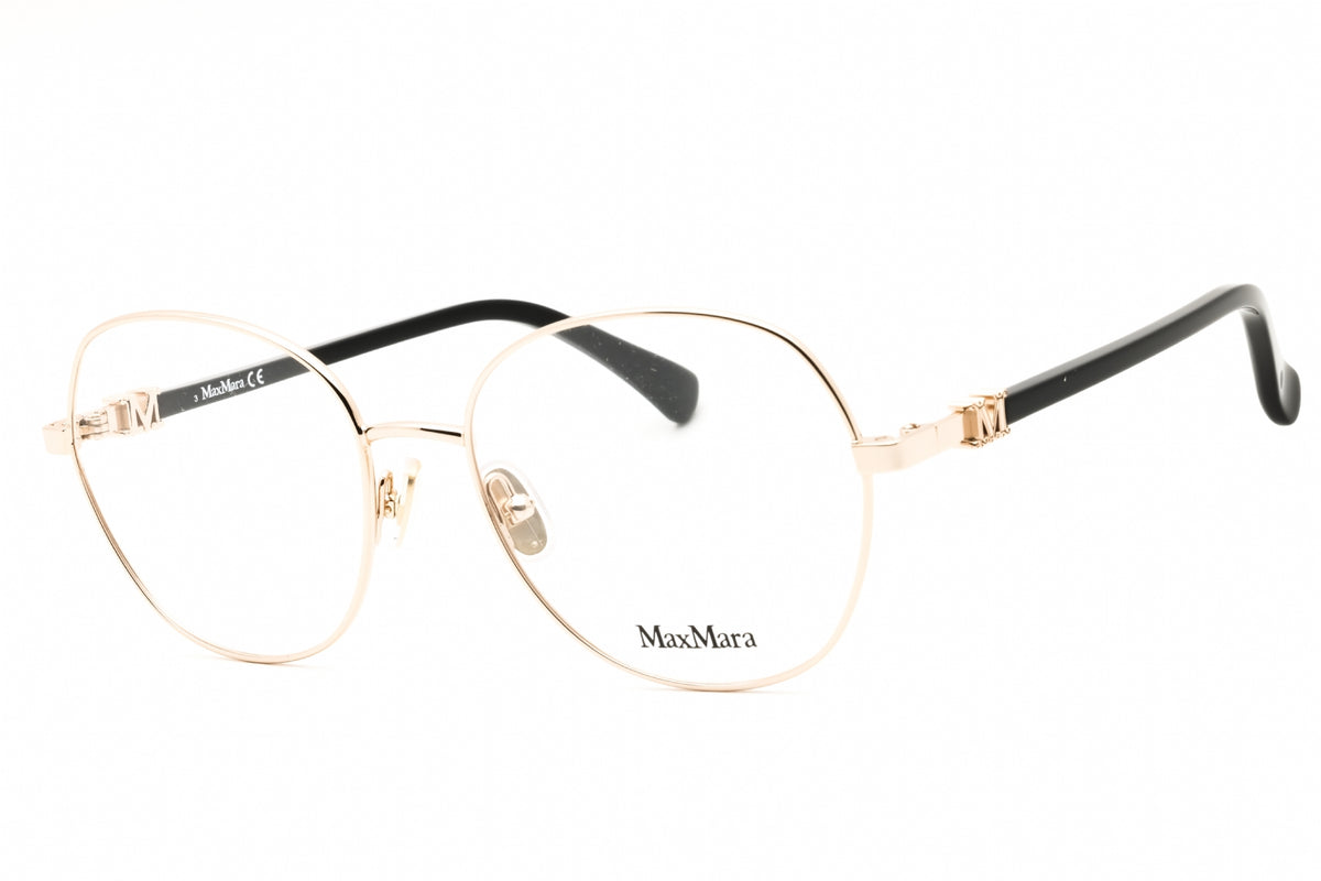 Max Mara MM5034-032 pale gold Round Eyeglasses 54mm Eyeglasses