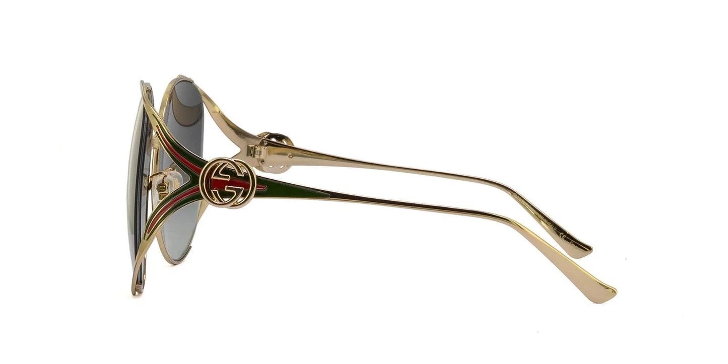 Gucci GG0225S-001 63mm New Sunglasses