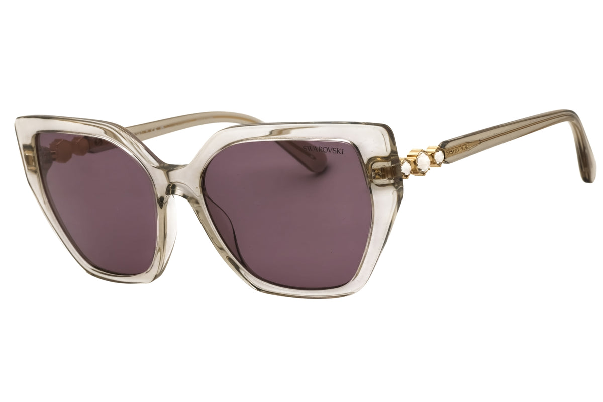 Swarovski SK6016-3003LA Transparent Beige Cat eye Sunglasses 56mm Sunglasses